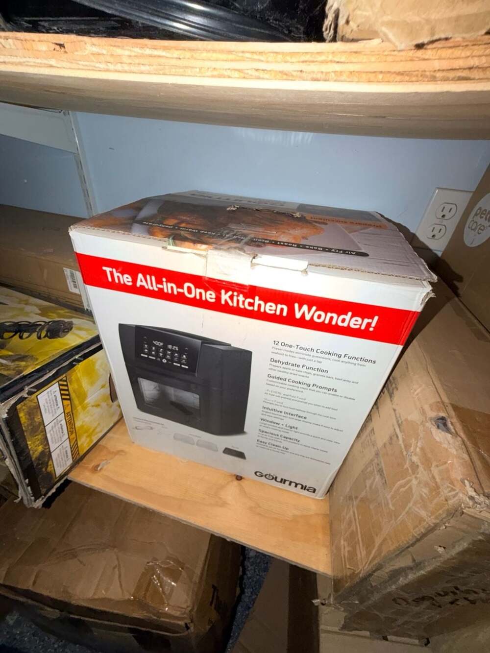 Gourmia 14 Qt All-in-One Digital Air Fryer Oven Rotisserie & Dehydrator